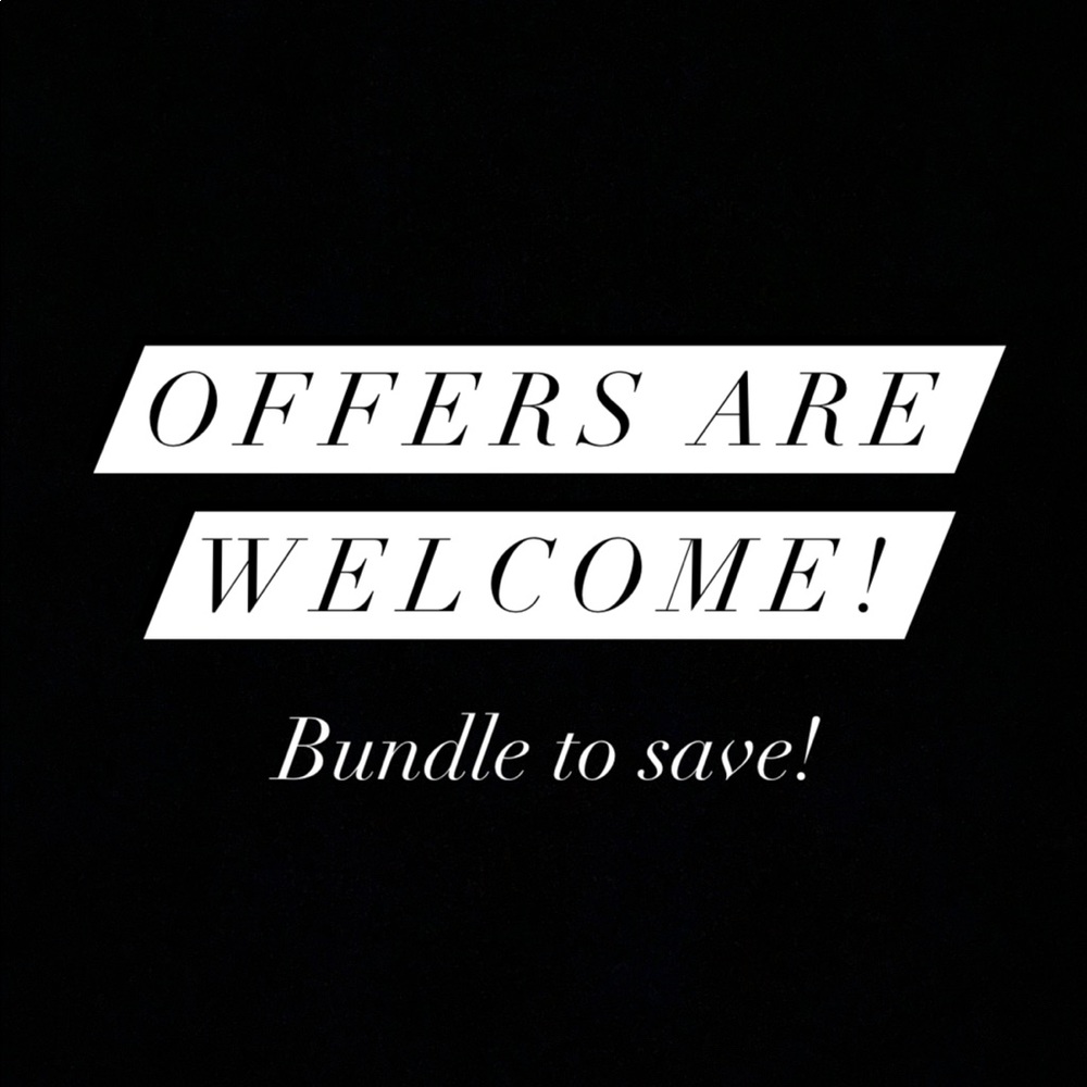 Offers are welcome! Bundle to save!